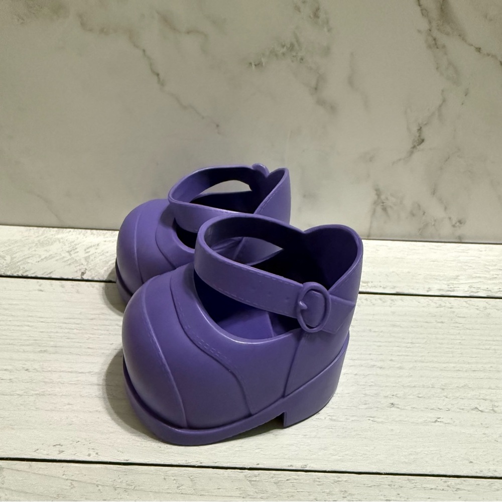 2004 Cabbage Patch Kids Purple Mary Jane Shoes Chunky Rare